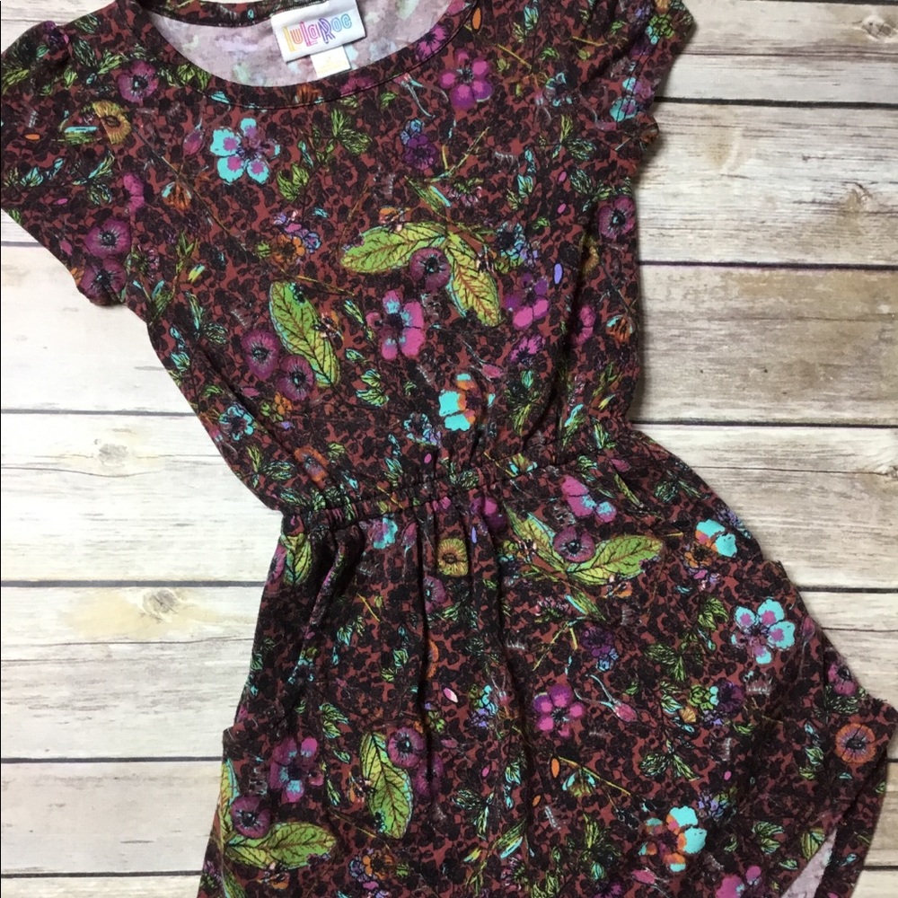 Lularoe Kids MAE dress size 2